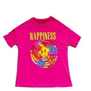 Smiley Face Graphic Tee